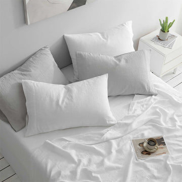 Sustainable Pure French Linen Sheet Sets